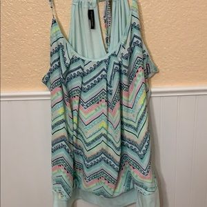 Cute multi colored summer tank